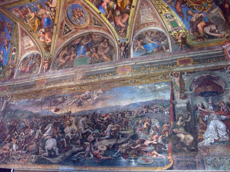 Giulio Romano Battle of the Milvian Bridge Germany oil painting art